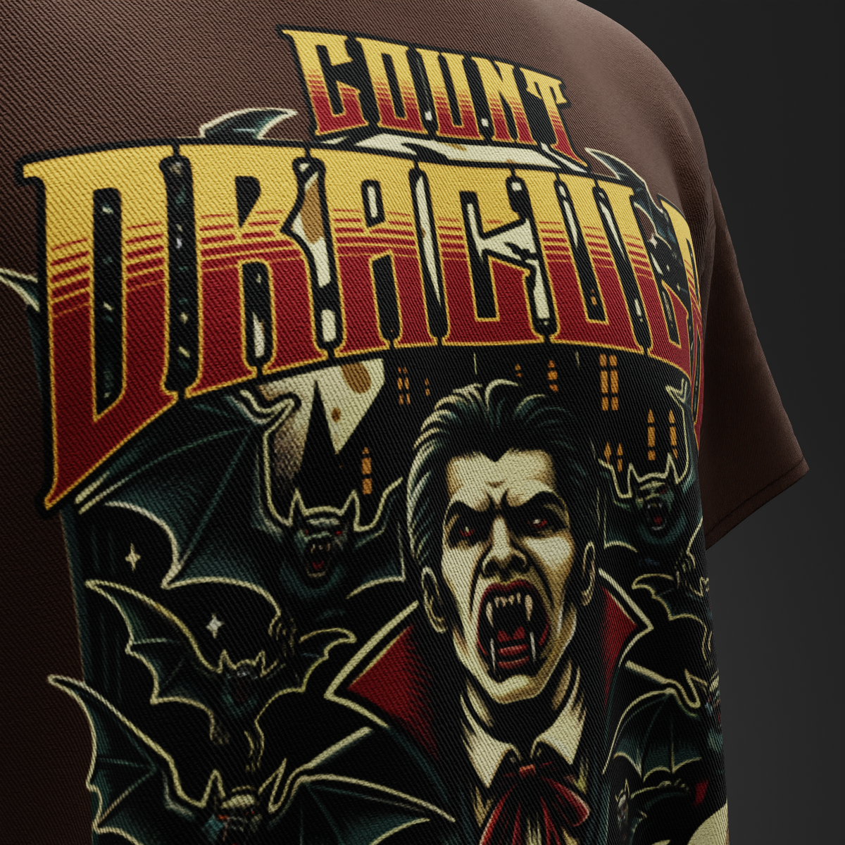 COUNT DRACULA – Oversized T-Shirt