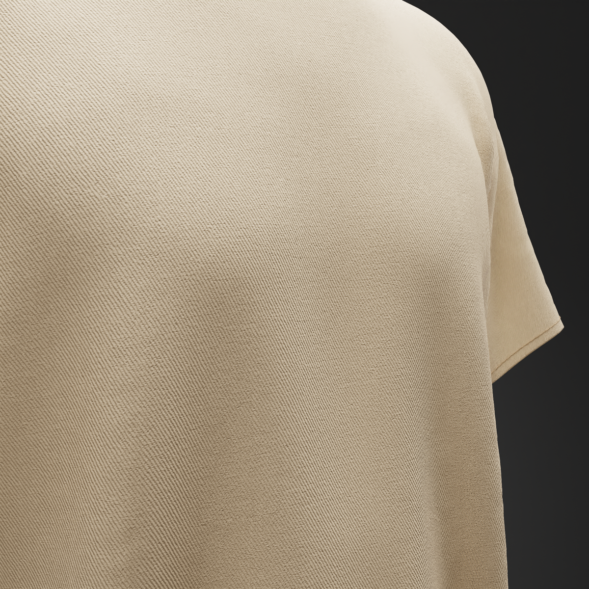 Soft Cream Oversized T-Shirt