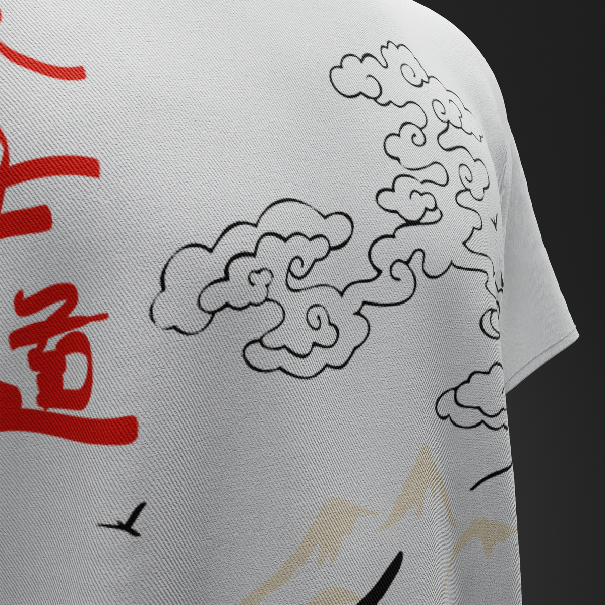 THE BUSHIDO – Oversized T-Shirt