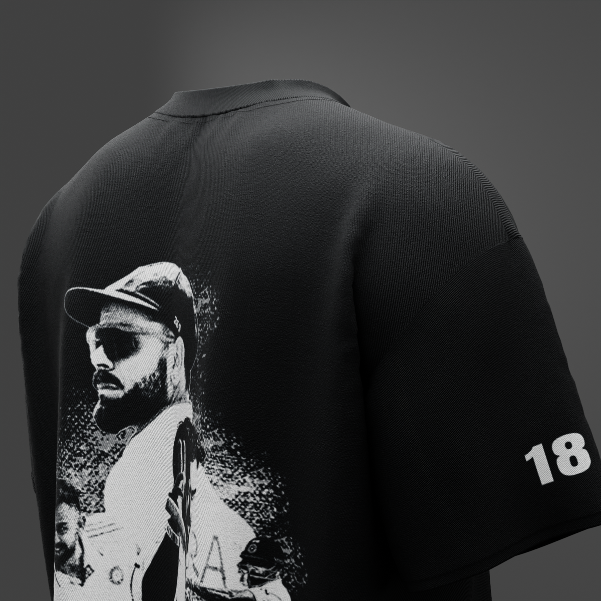 King Kohli – Test Cricket Legacy Oversized T-Shirt
