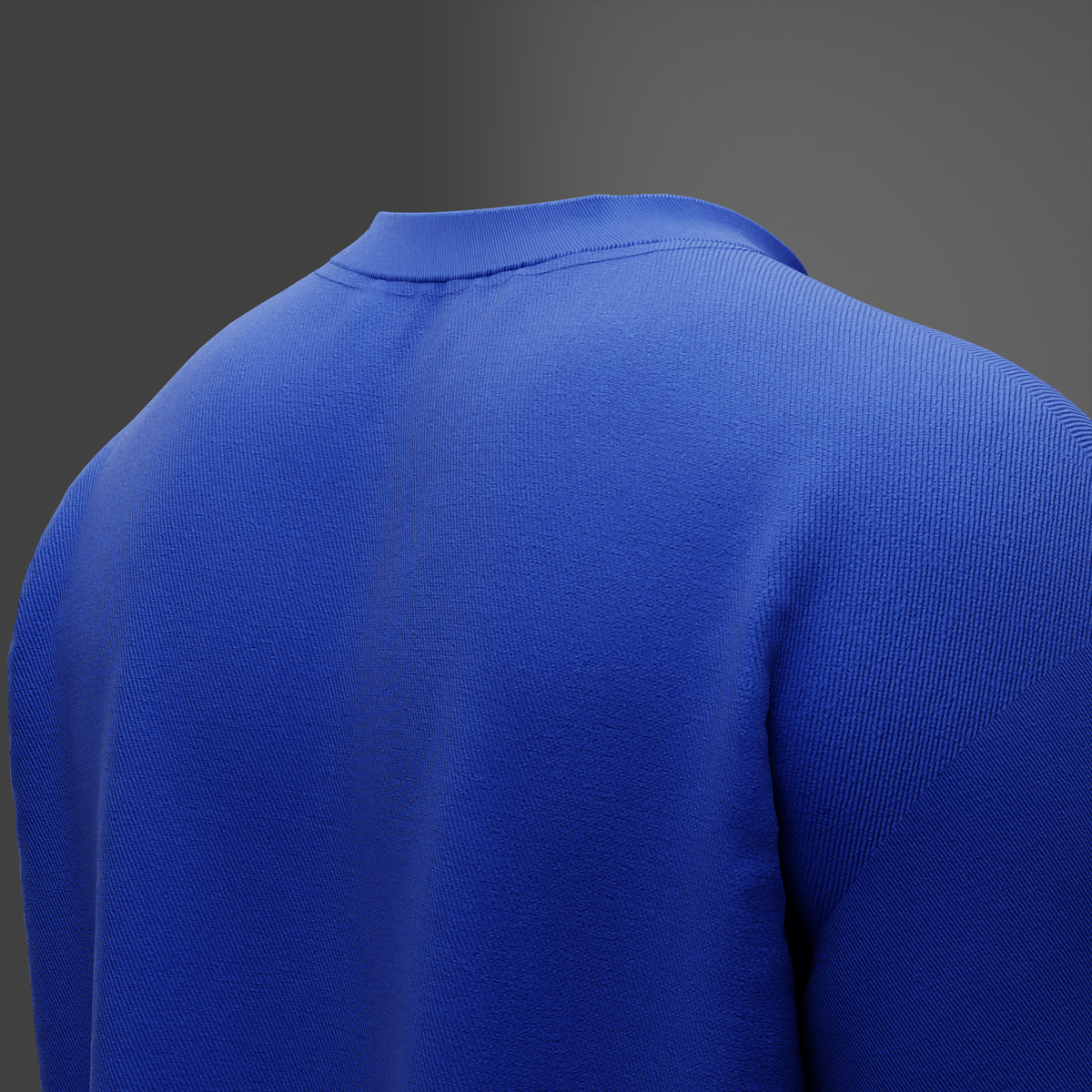 Deep Blue Oversized T-Shirt