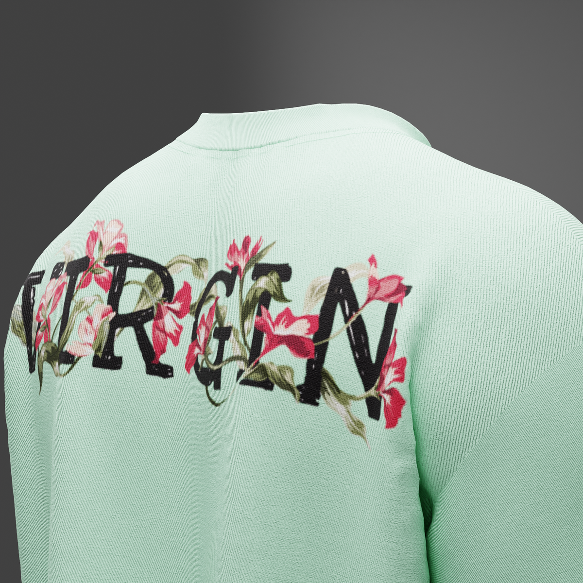 PLEASE BE GENTLE : The VIRGIN Tee – Oversized T-Shirt