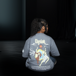 Elysian Oversized T-Shirt – Unchained Soul Puff Print