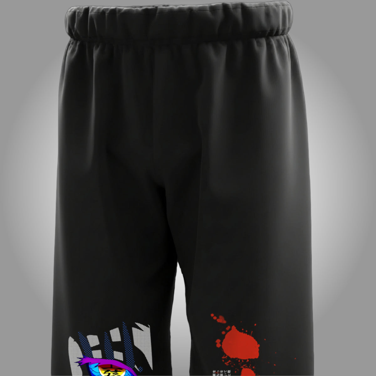 AKAZA SPLIT SOUL-Unisex Straight Fit Baggy Pants