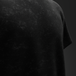 Black Acid Wash Oversized T-Shirt