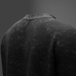 Black Acid Wash Oversized T-Shirt