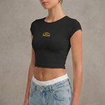 ALLERGIC TO STUPID - Crop Top