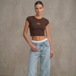 ALLERGIC TO STUPID - Crop Top