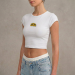 ALLERGIC TO STUPID - Crop Top