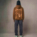 WILD SPIRIT Raglan Hoodie - Premium Brown Limited Drop