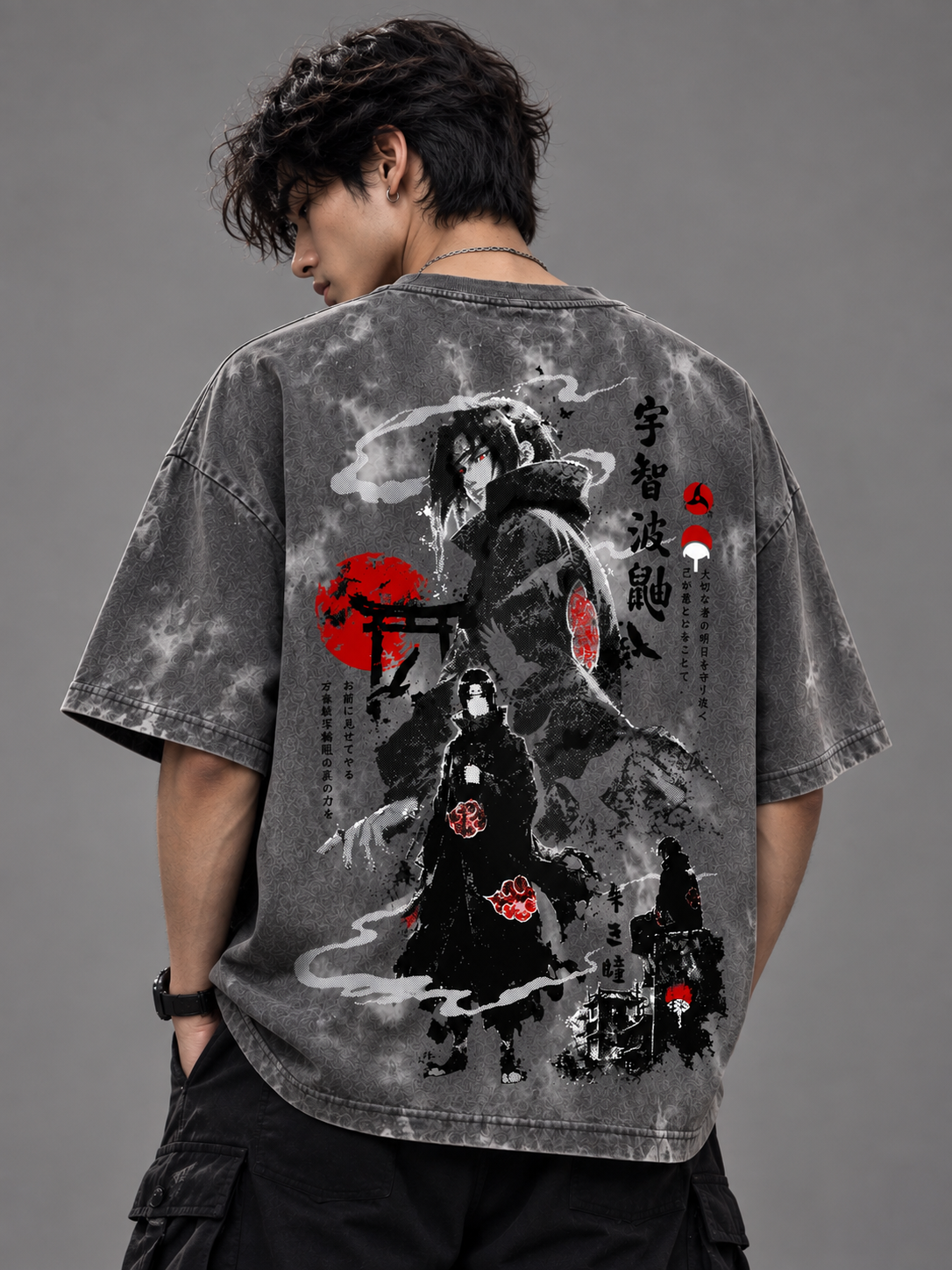ITACHI -Uchiha Legacy Oversized T-Shirt