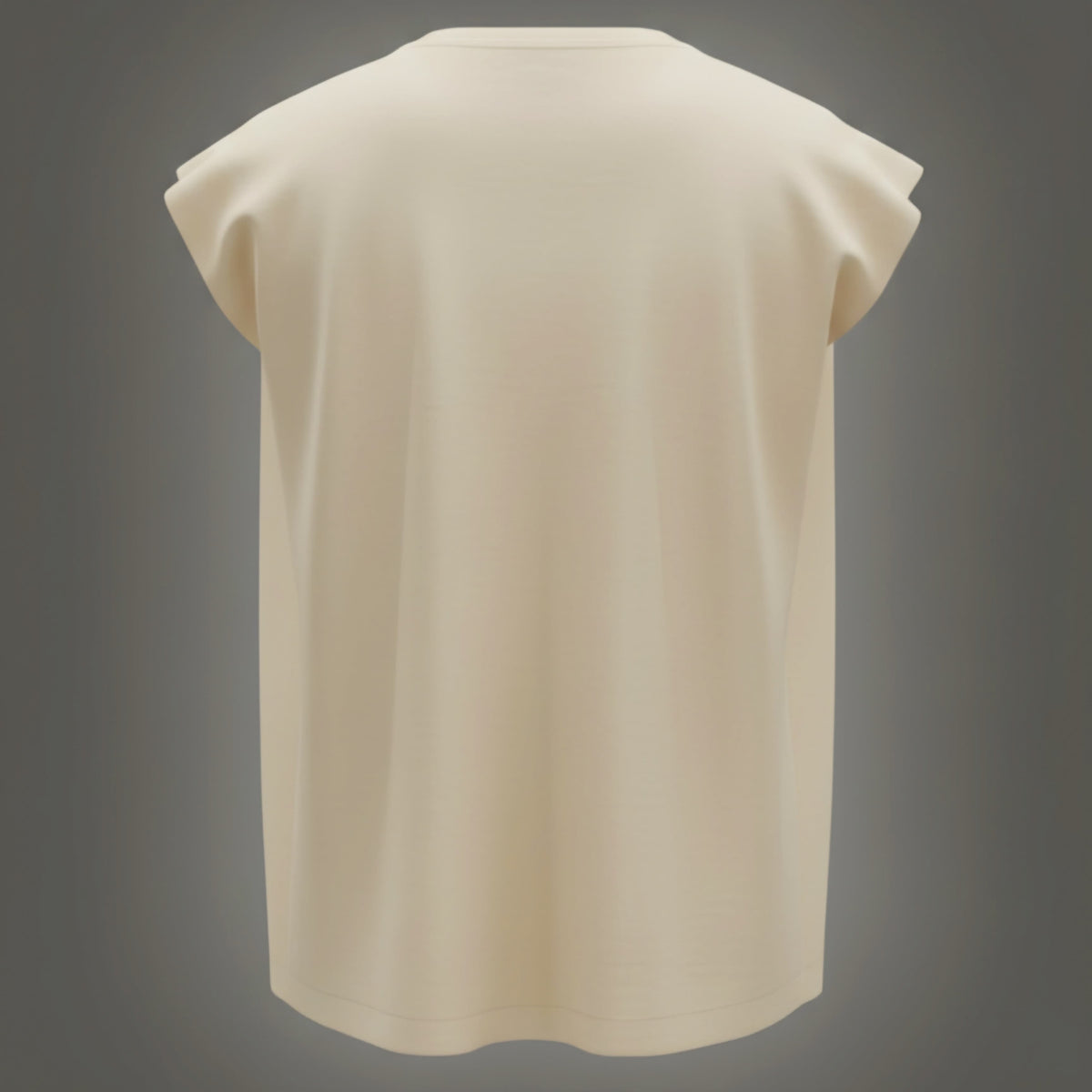 Soft Cream – Oversized Tank