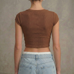 SORRY IF I LOOKED INTERESTED - Crop Top