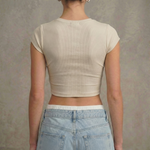 SORRY IF I LOOKED INTERESTED - Crop Top