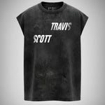 Crown of Thorns - Travis Scott Acid Washed Oversized Tank