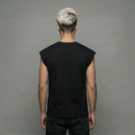 FOSSILS WORLD TOUR - Oversized Sleeveless T-Shirt