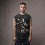 Spirit Ascend Tank - Goku Acid Wash Oversized Tank