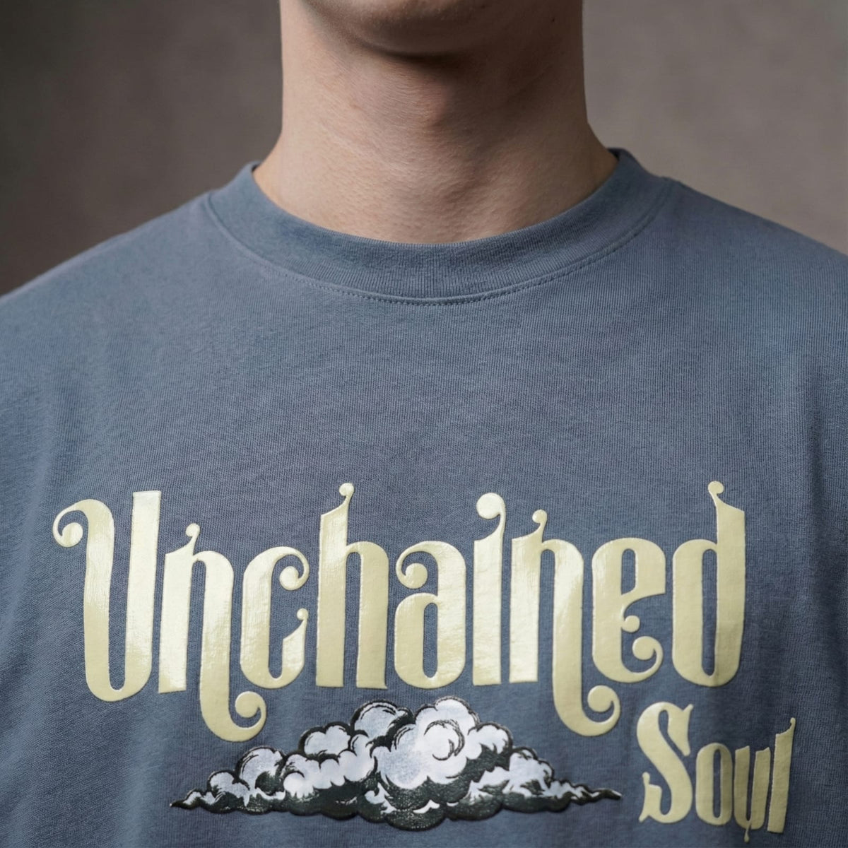 ELYSIAN– Oversized Puff Print T-Shirt