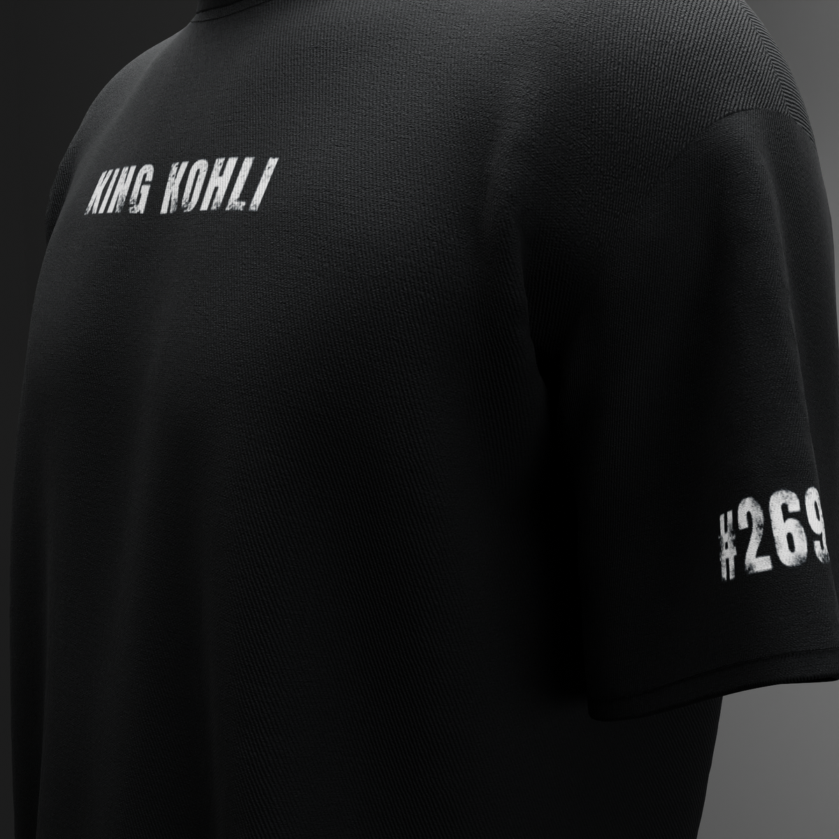 King Kohli – Test Cricket Legacy Oversized T-Shirt