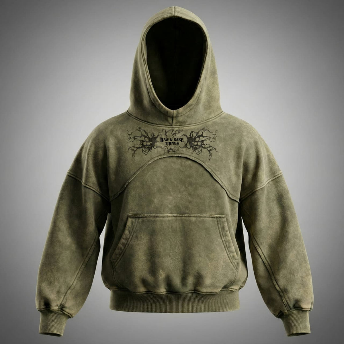 THE VEILWALKER - Stranger Things Unisex Cropped Hoodie