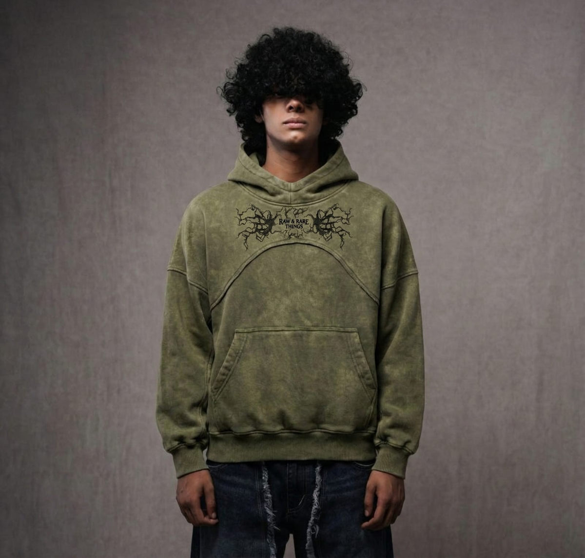 THE VEILWALKER - Stranger Things Unisex Cropped Hoodie