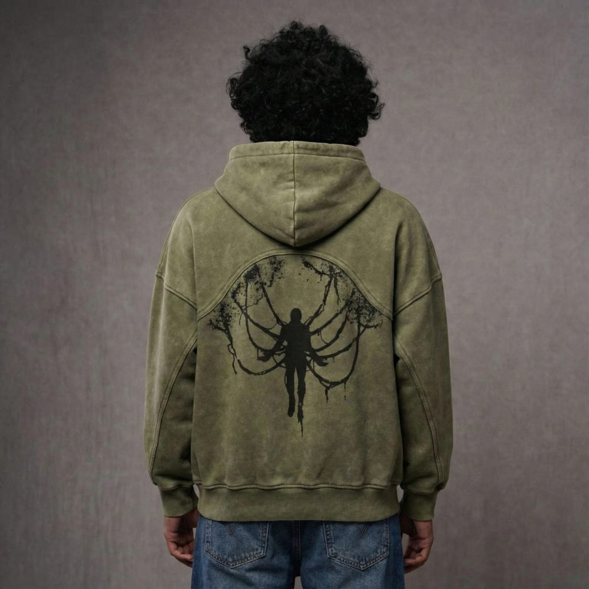 THE VEILWALKER - Stranger Things Unisex Cropped Hoodie