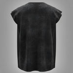 Ride or Die – Skull Biker Club Acid Wash Oversized Tank