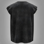 Ride or Die – Skull Biker Club Acid Wash Oversized Tank