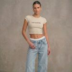 I CAN'TTEXT ALL DAY - Crop Top