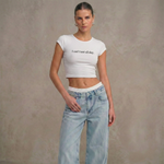 I CAN'TTEXT ALL DAY - Crop Top