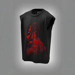 Rager's Aura – Cactus Jack Red Portrait Oversized Tank