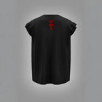 Rager's Aura – Cactus Jack Red Portrait Oversized Tank