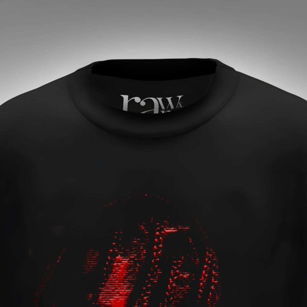 Rager's Aura – Cactus Jack Red Portrait Oversized Tank