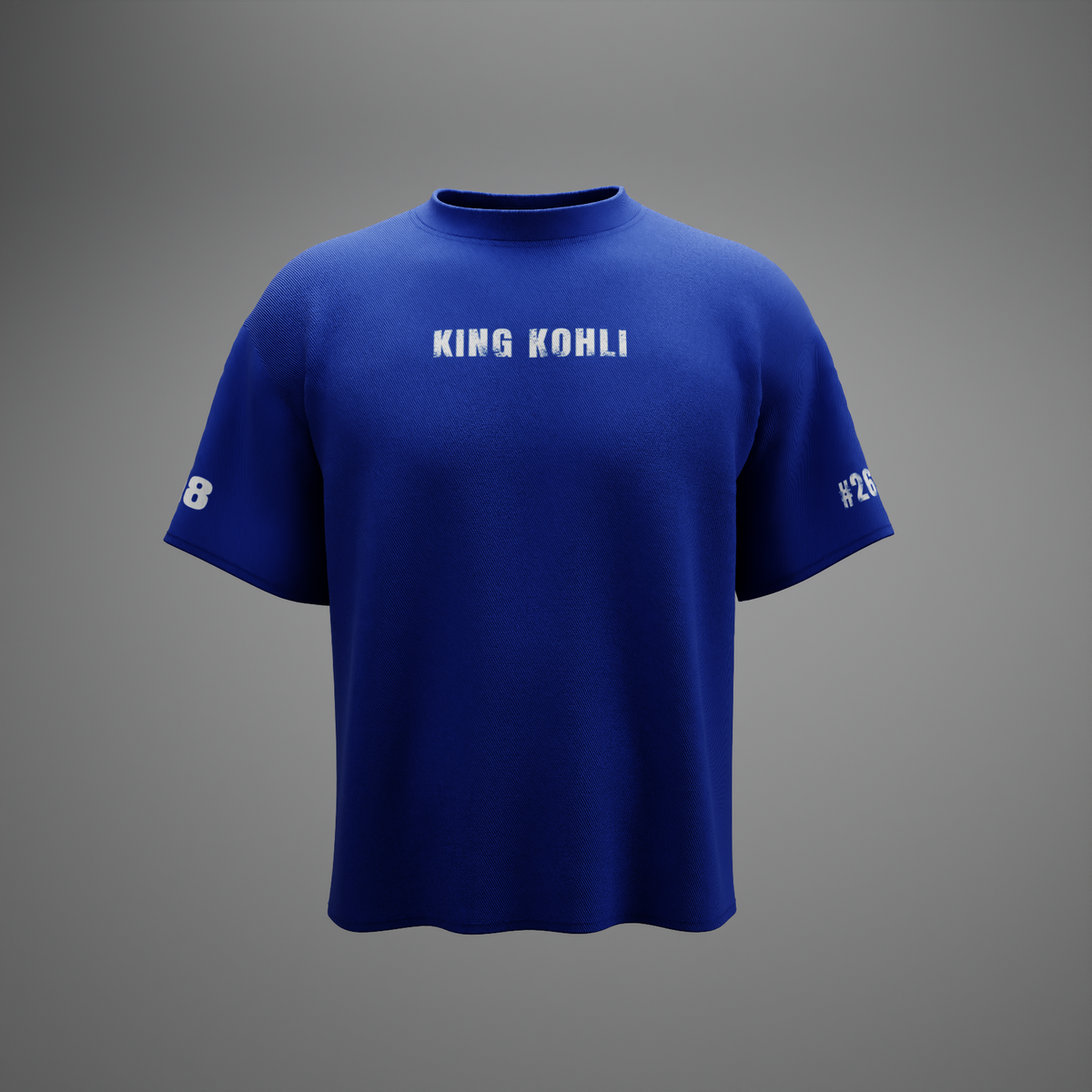 King Kohli – Test Cricket Legacy Oversized T-Shirt