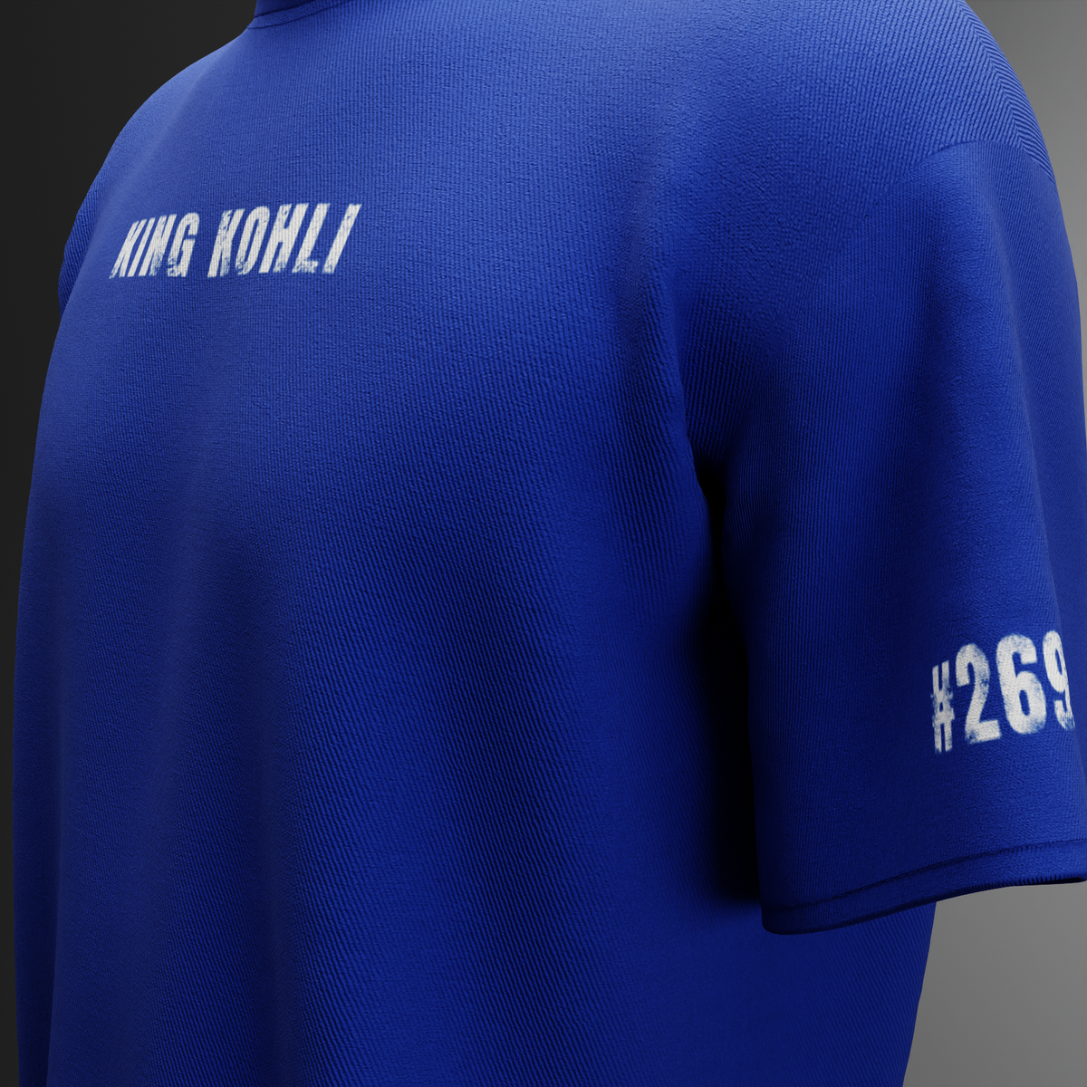 King Kohli – Test Cricket Legacy Oversized T-Shirt