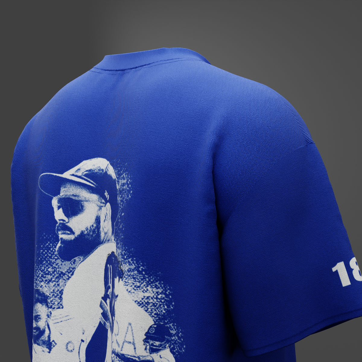 King Kohli – Test Cricket Legacy Oversized T-Shirt