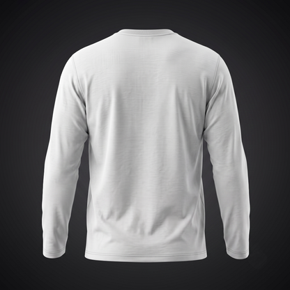 Raw & Rare Essential Full Sleeve T-Shirt – White