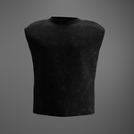 Black Acid Wash – Oversized Tank