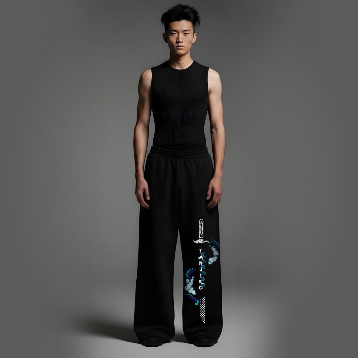 TANJIRO FLOW - Unisex Straight Fit Baggy Pants