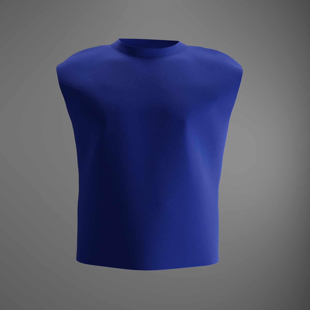 Deep Blue – Oversized Tank