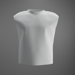 Clean White – Oversized Tank