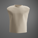 Soft Cream – Oversized Tank