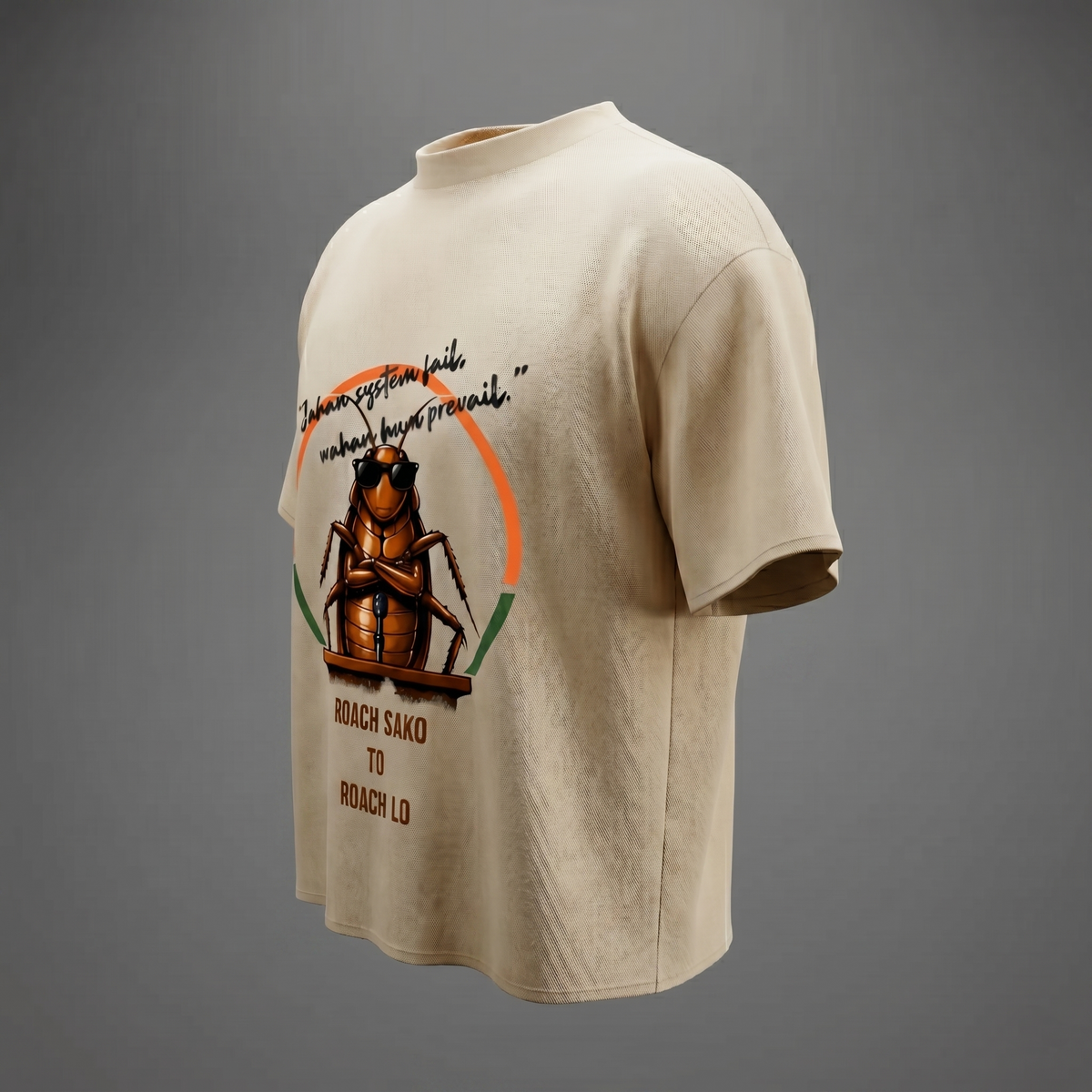 Roach Sako To Roach LoCJP - Oversized T-Shirt