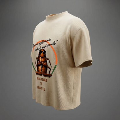 Roach Sako To Roach Lo  CJP - Oversized T-Shirt