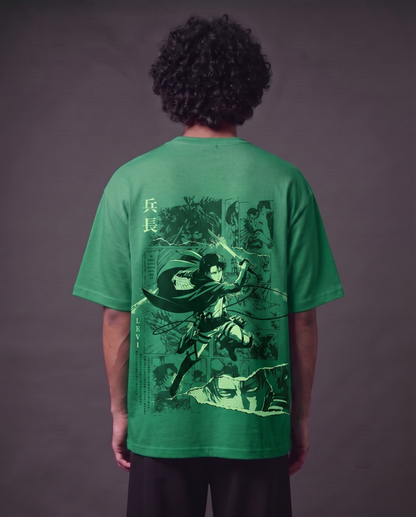 Levi Ackerman — Wings of Freedom Oversized T-Shirt
