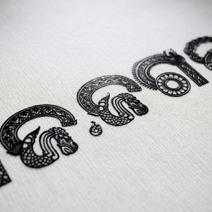 "Gopala Leela" The Eternal Melody of the Divine Cowherd Oversized T-shirt