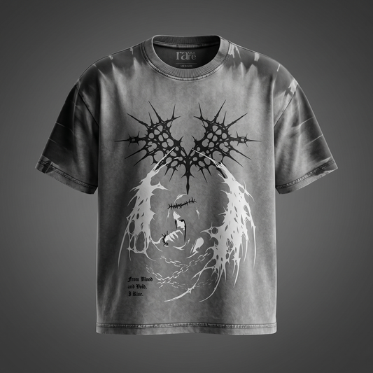 WAILING WOMAN - Ombre Wash Anime T-Shirt
