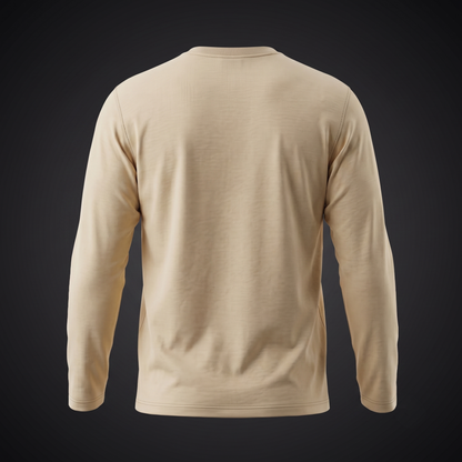 Raw & Rare Essential Full Sleeve T-Shirt – Sand