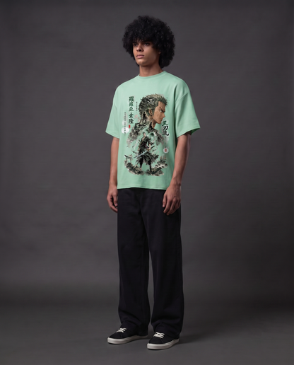 Roronoa Zoro – Three Sword Style Oversized Anime T-Shirt