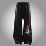CRIMSON PAGODA - Unisex Straight Fit Baggy Pants